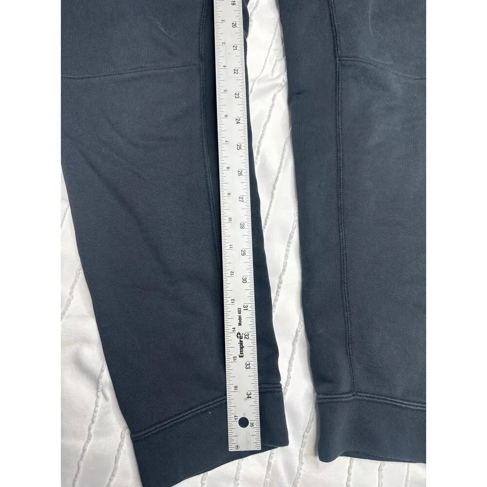 Nike Dri-FIT Womens Small Jogger Sweatpants Black Big Swoosh Y2K Retro